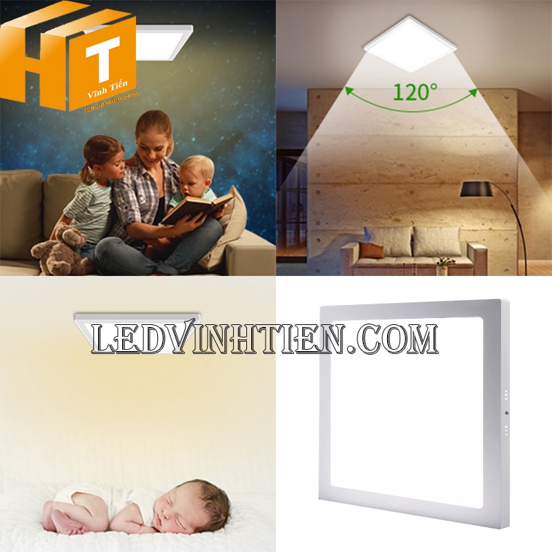 Đèn led ốp trần nổi