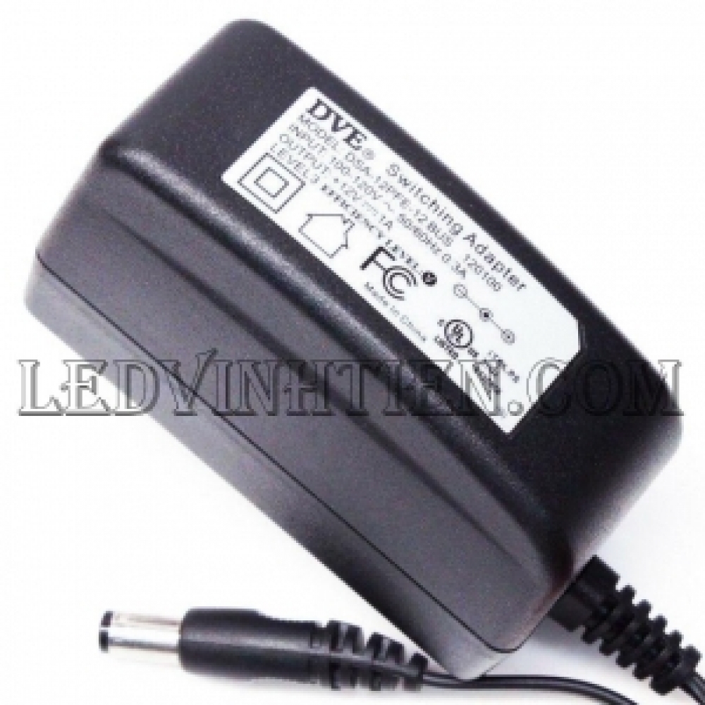 Adapter 12V 1A DVE
