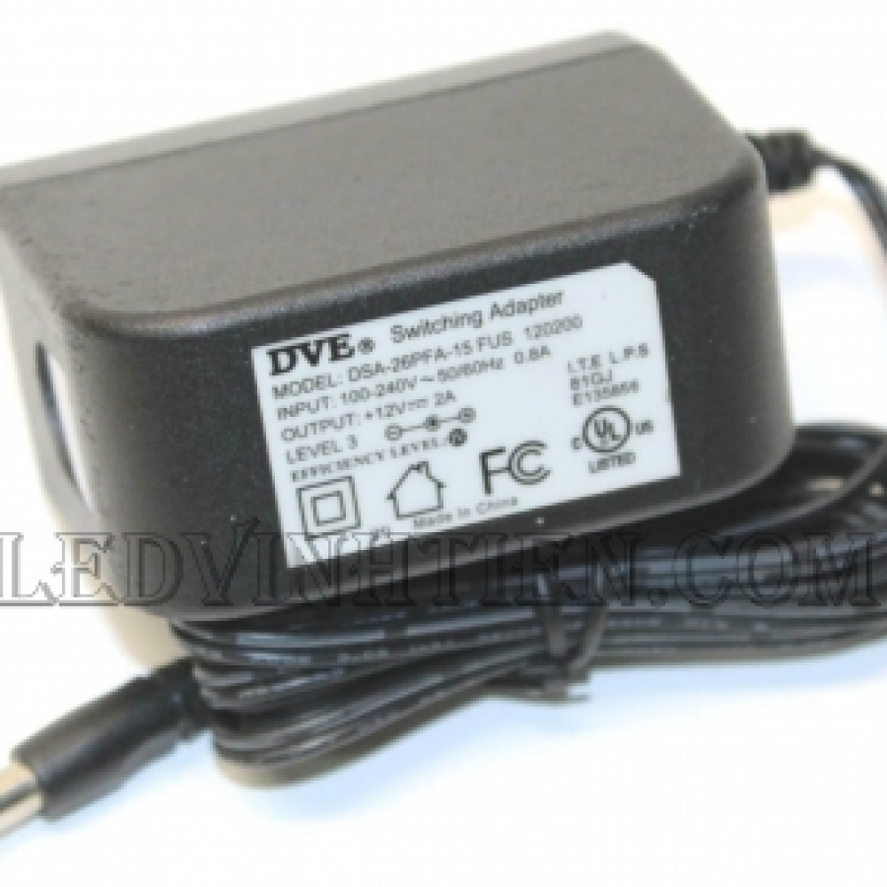 Adapter 12V 2A DVE