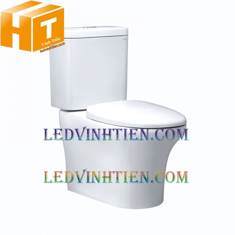 Bàn Cầu Hai Khối Nắp Êm CD1341