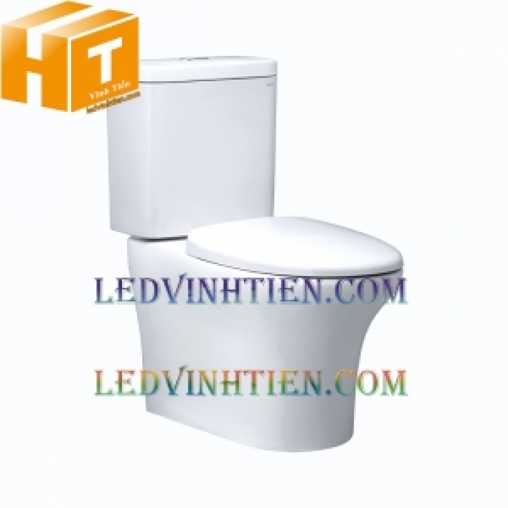 Bàn Cầu Hai Khối Nắp Êm CD1341