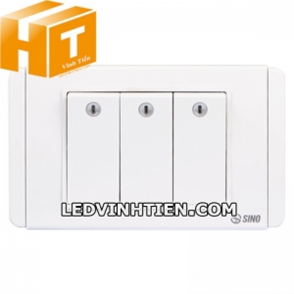 Công tắc ba 2 chiều S68DMN3 Sino Vanlock