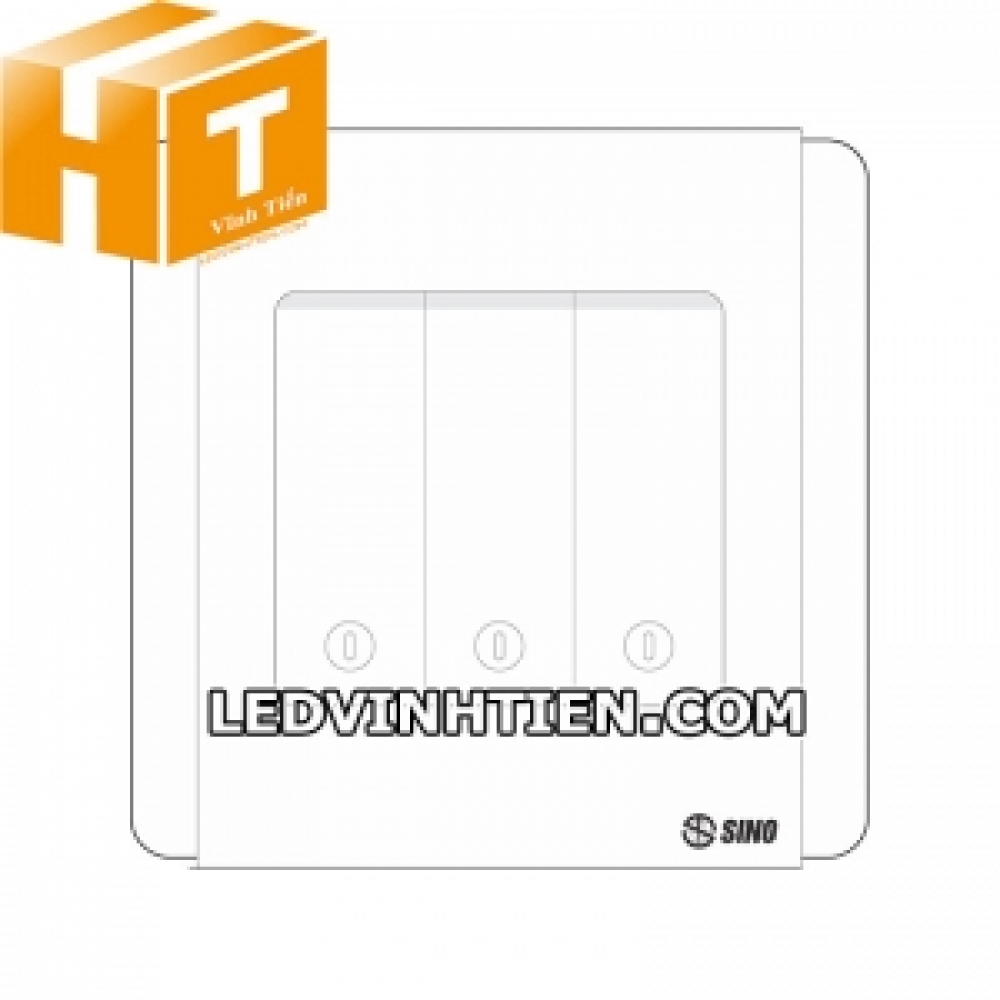 Công tắc ba 2 chiều S66SDM3A Sino Vanlock