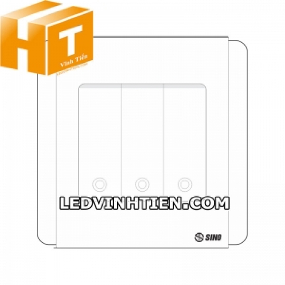 Công tắc ba 2 chiều S66SDMN3 Sino Vanlock