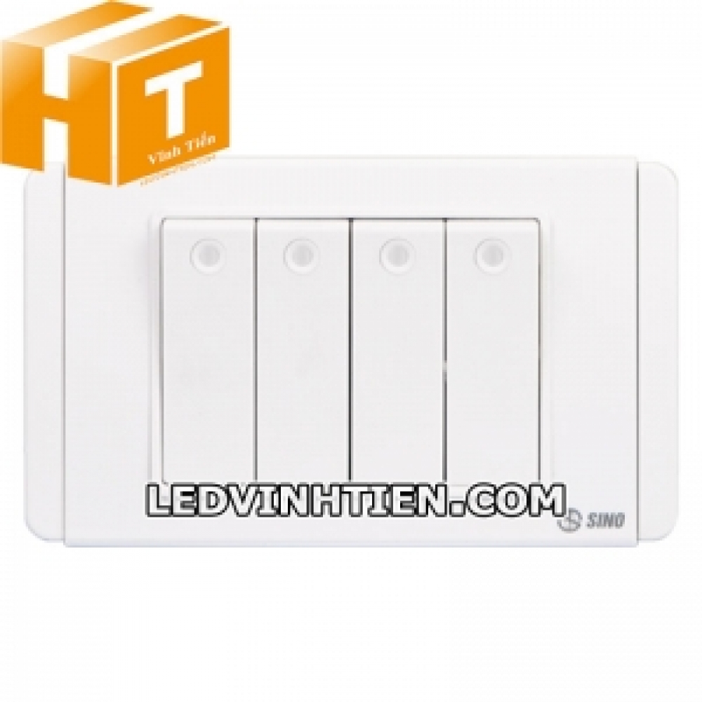 Công tắc bốn 1 chiều S68D4A Sino Vanlock