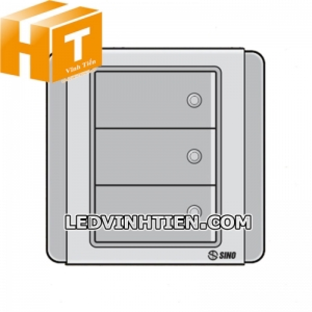 Công tắc ba 1 chiều S66DG3 Sino