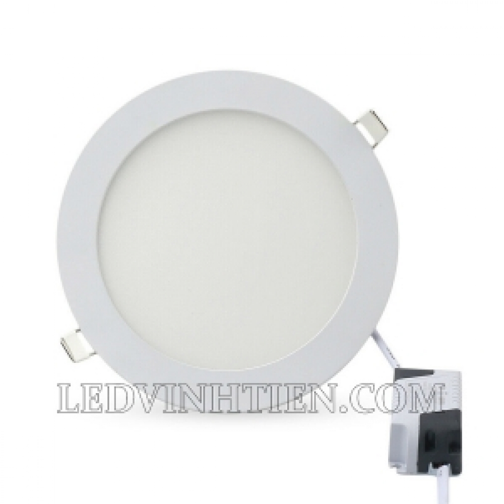 Đèn led âm trần tròn 3 màu 12w