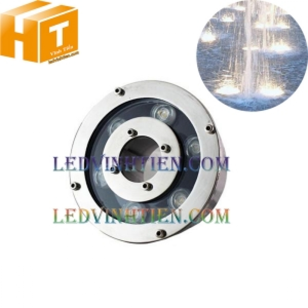 Đèn led âm nước 6w màu trắng