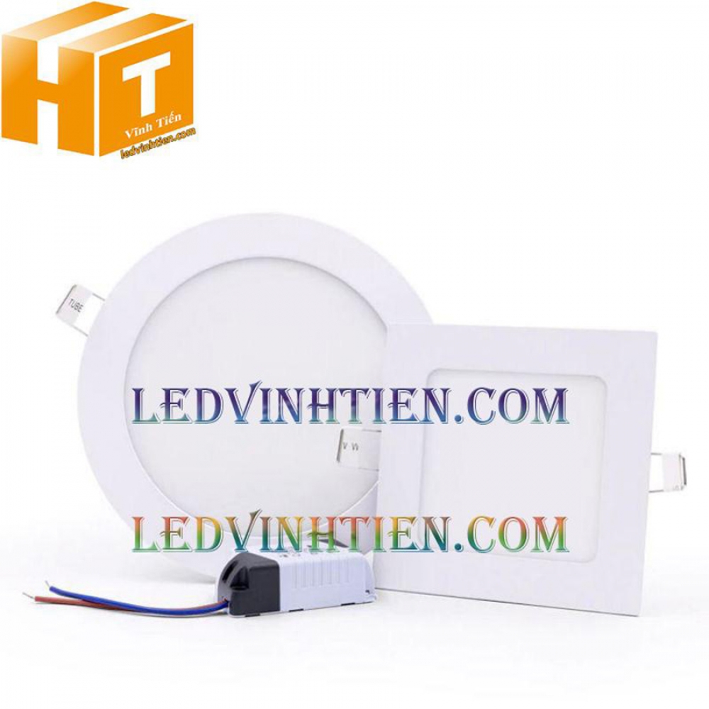 Đèn led âm trần tròn 3 màu 6w