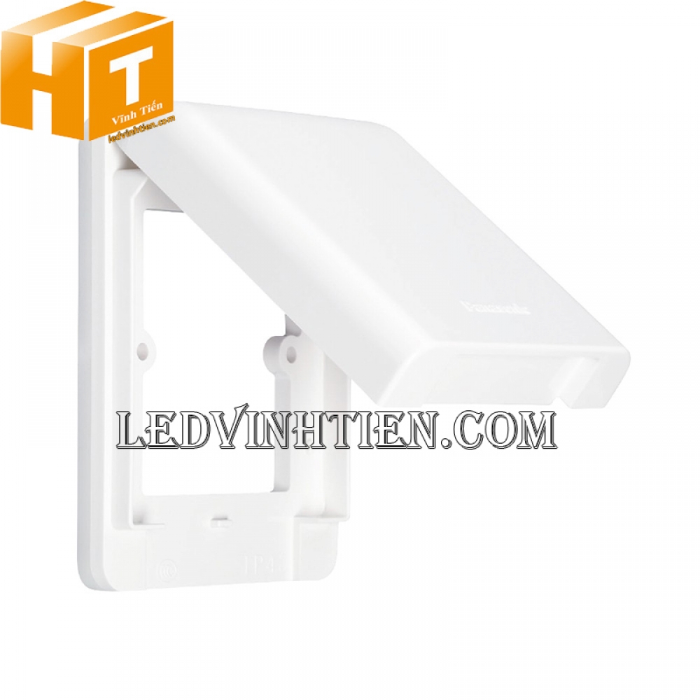 Mặt ổ cắm có nắp che mưa WBC8981SW‑VN