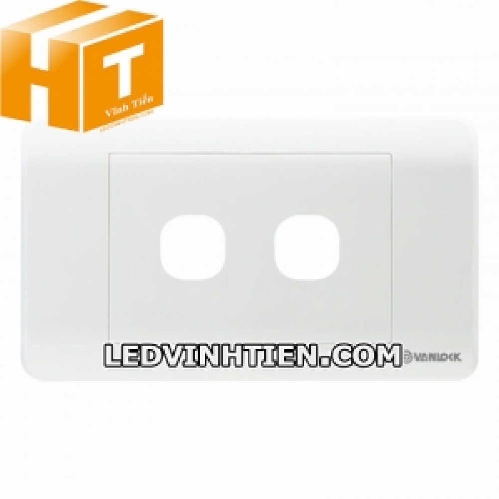 Mặt công tắc 2 lỗ tròn ZL2X Sino Vanlock