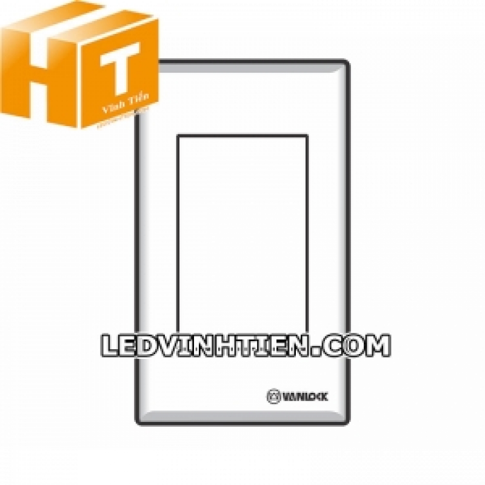 Mặt nhựa 2 MCB kiểu M S18CCS122M Sino Vanlock