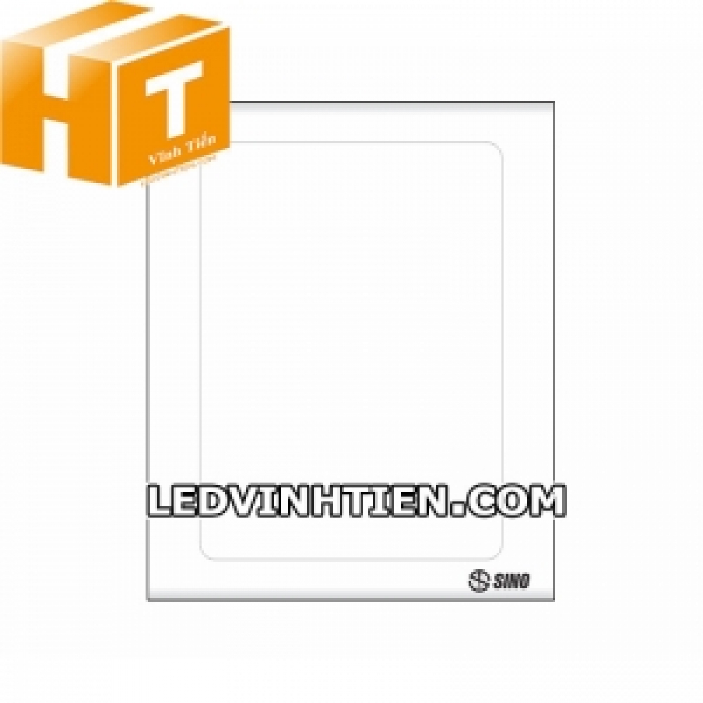 Mặt viền đơn trắng S66XL Sino Vanlock