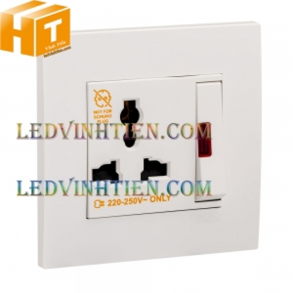 Ổ cắm đa năng 3 chân 13A Schneider
