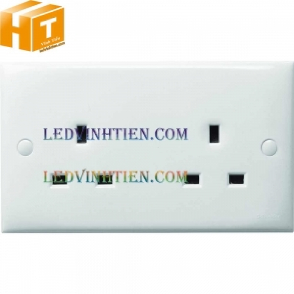 Ổ cắm đôi S-Classic ET426_WE Schneider