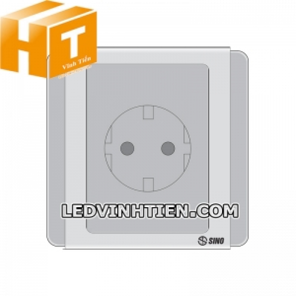 Ổ cắm Schuko tiếp đất S66G/16 Sino
