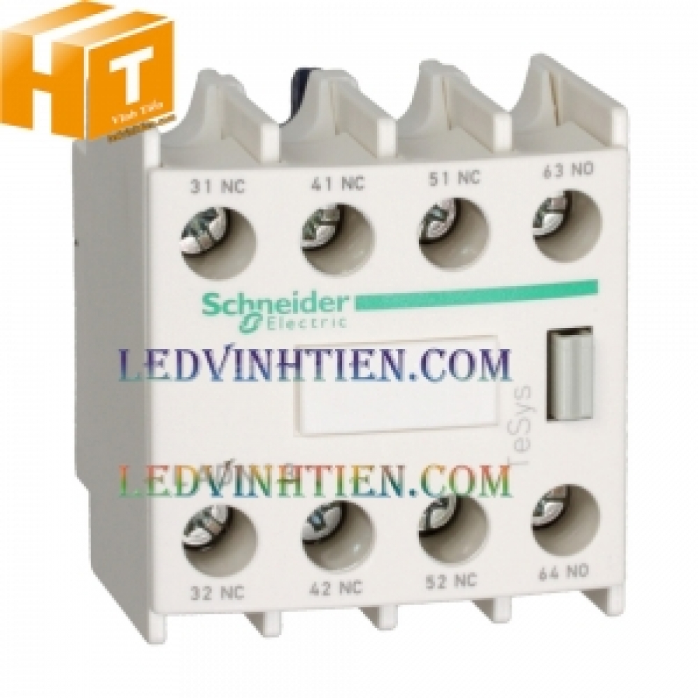 Tiếp điểm phụ 1No+3Nc schneider