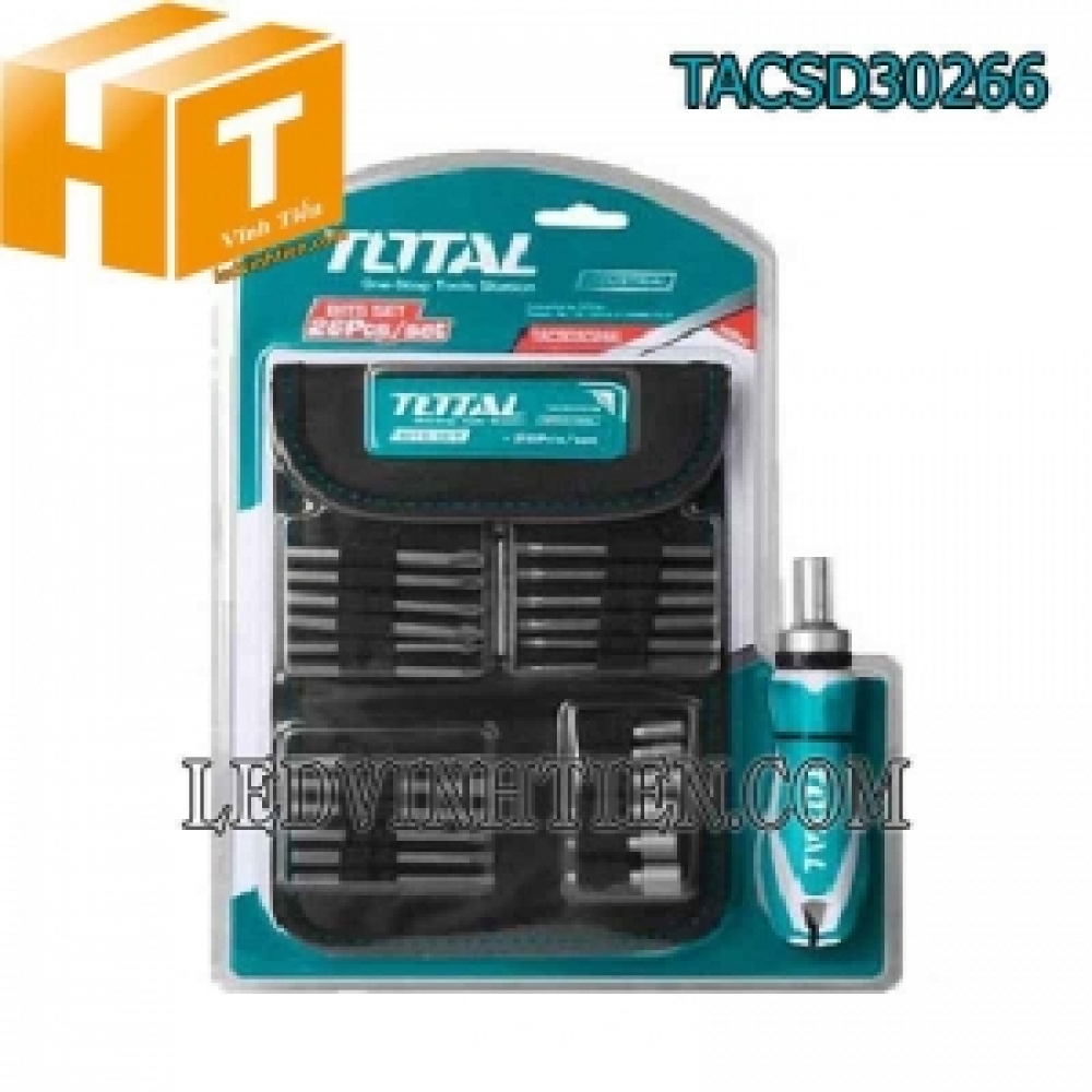 Bộ 26 tua vít Total TACSD30266