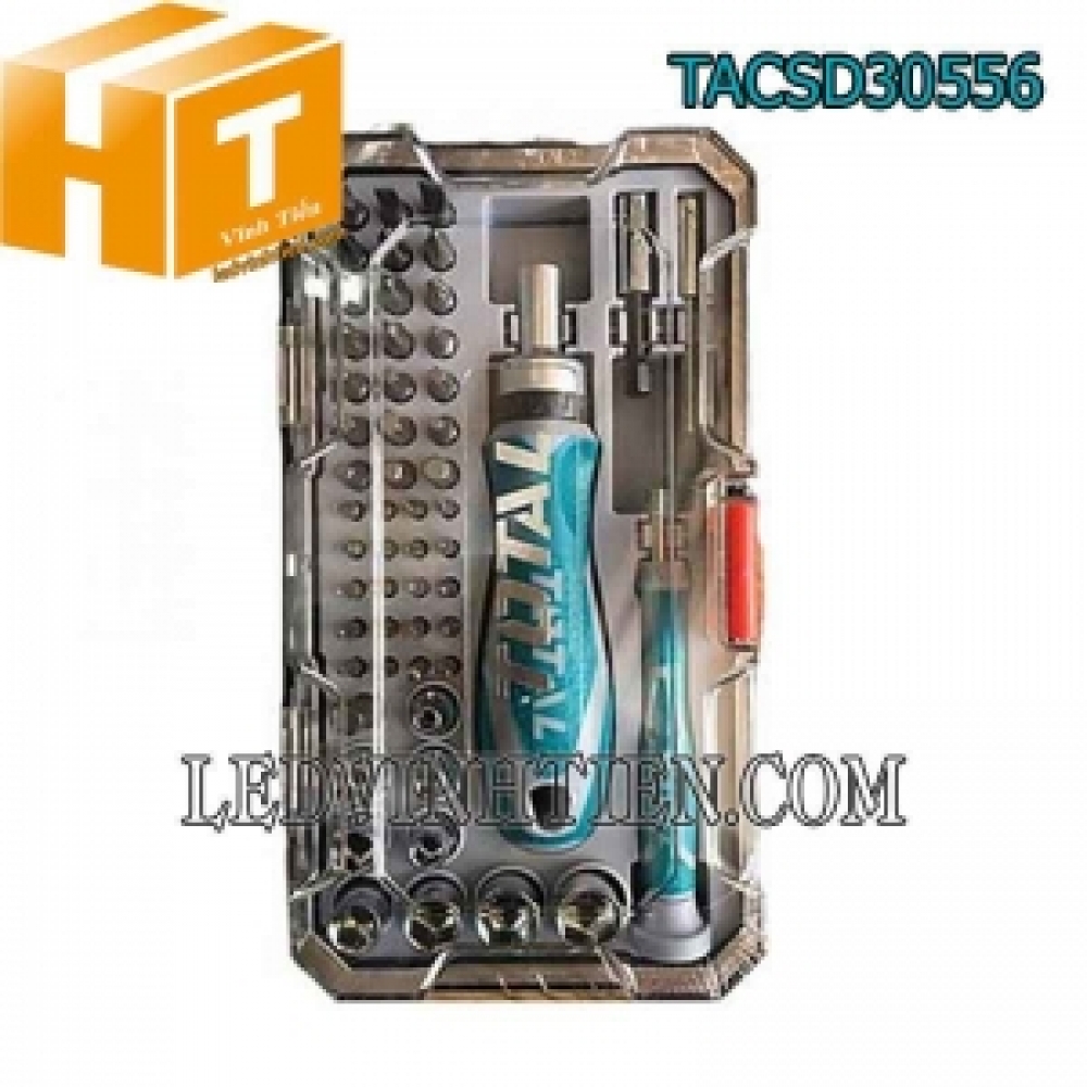 Bộ 55 tua vít đa năng Total TACSD30556