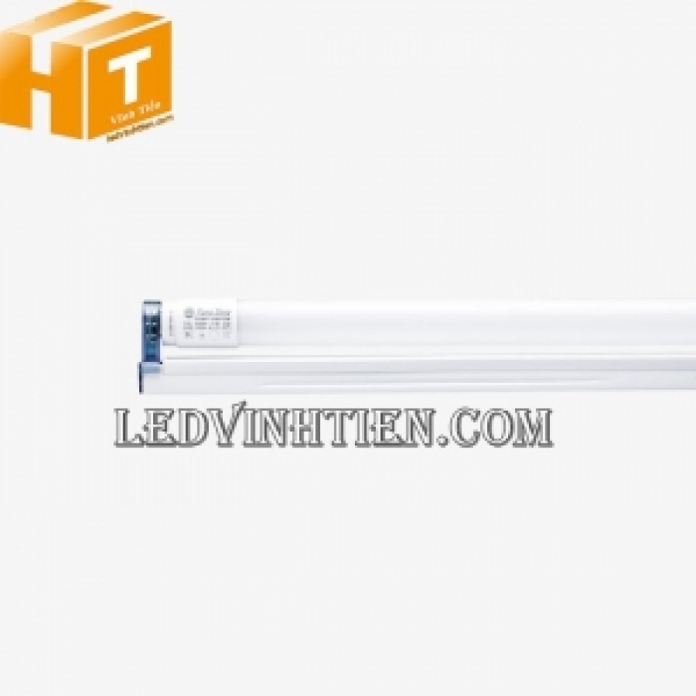 Bộ đèn LED tuýp T8 1.2m 20W thủy tinh bọc nhựa Rạng Đông