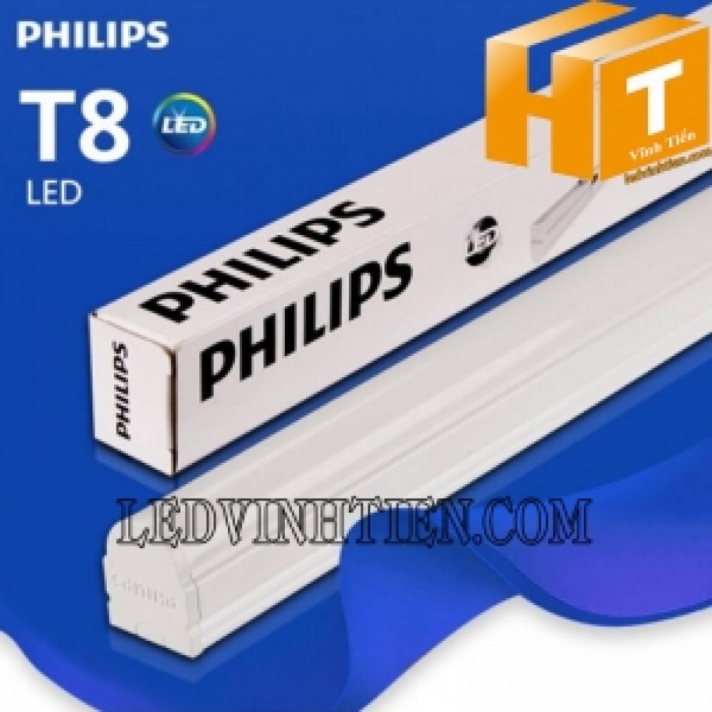 Bộ máng đèn LED T8 Philips 1m2 BN016C LED16/CW L1200 GM 16W