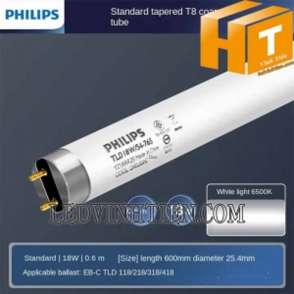 Bóng đèn tuýp led 18W Philips