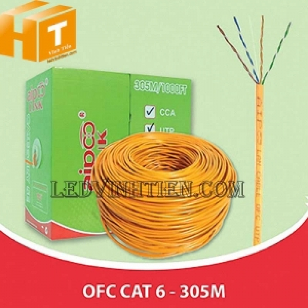 Cáp mạng Aipoo Link CAT6 UTP OFC