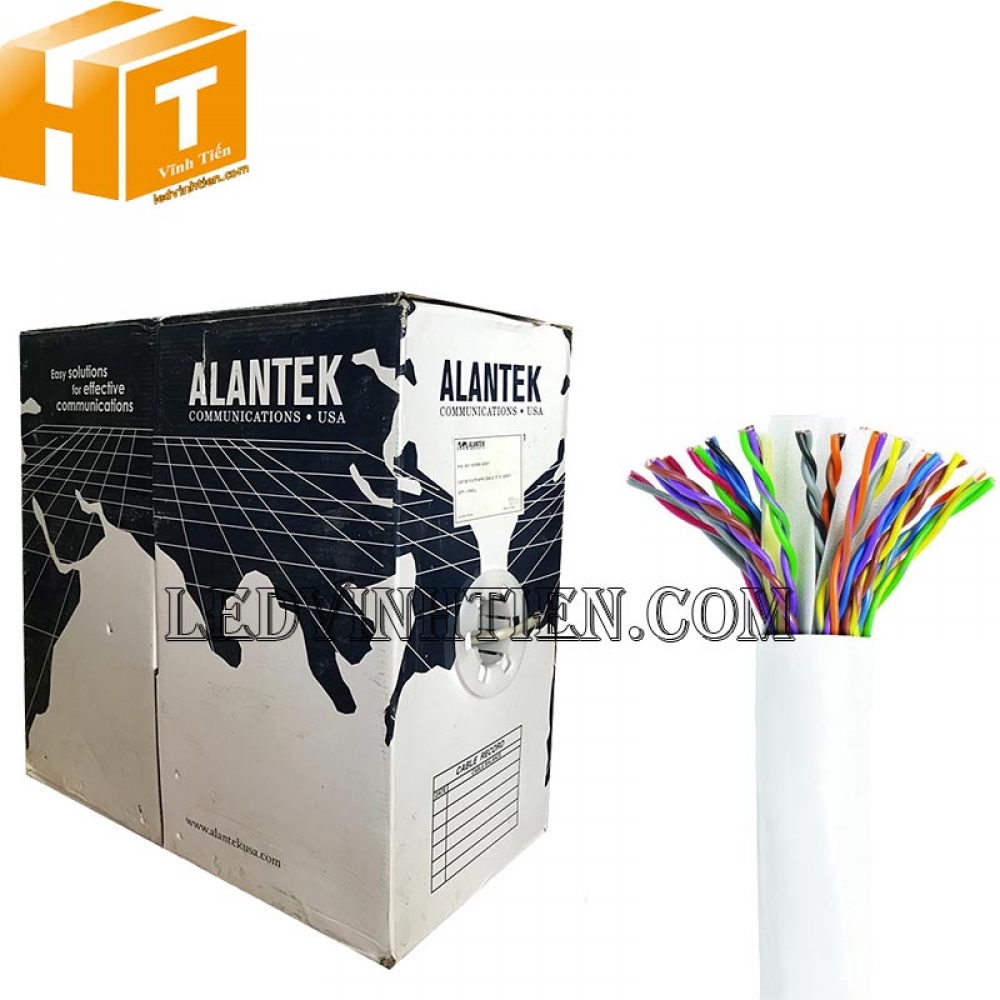 Cáp mạng Cat3 UTP Indoor Alantek 301-101003-05GY