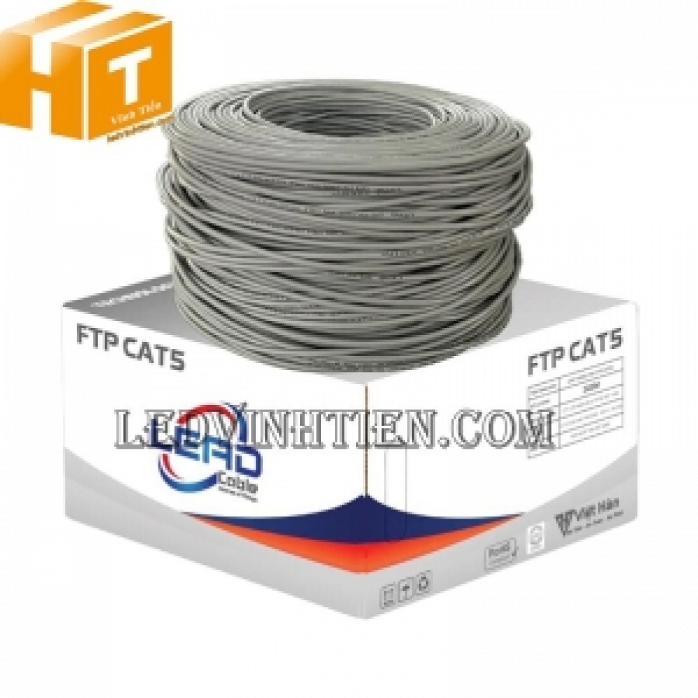 Dây cáp mạng Việt Hàn LEAD CAT5 FTP 25AWG