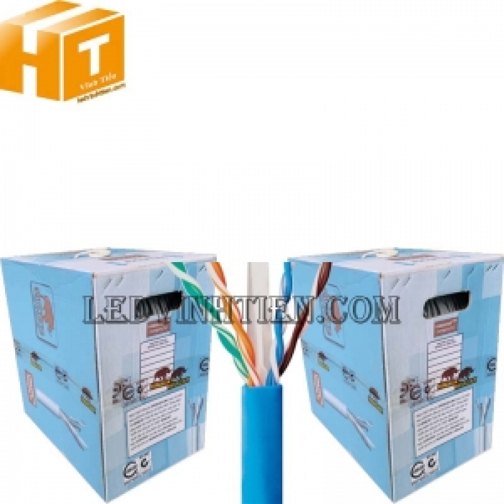 Cáp mạng VIVANCO CAT.6 UTP chống cháy CM