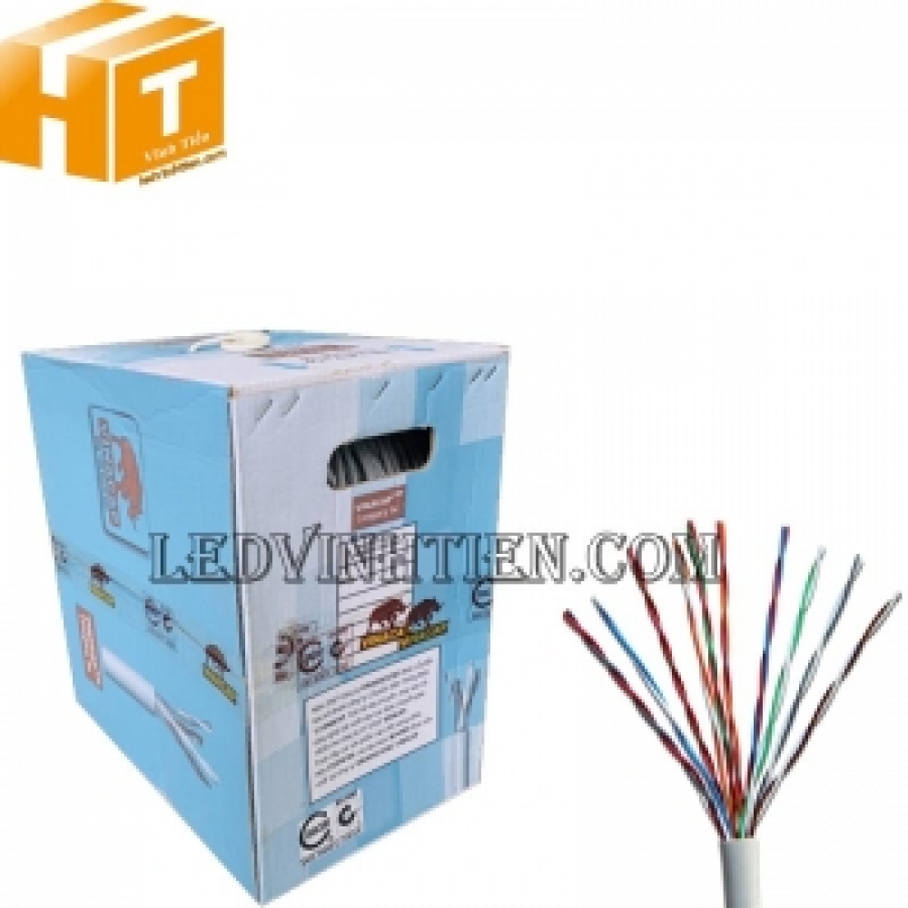 Cáp mạng VIVANCO CAT5e 10 đôi U/UTP