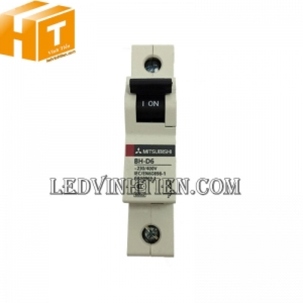 Cầu dao MCB D1P-040C6M Mitsubishi