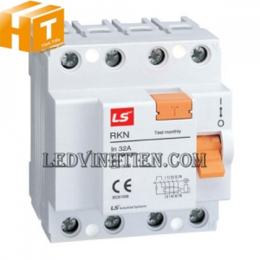 CB RCCB RKN 3P+N 40A 100mA LS