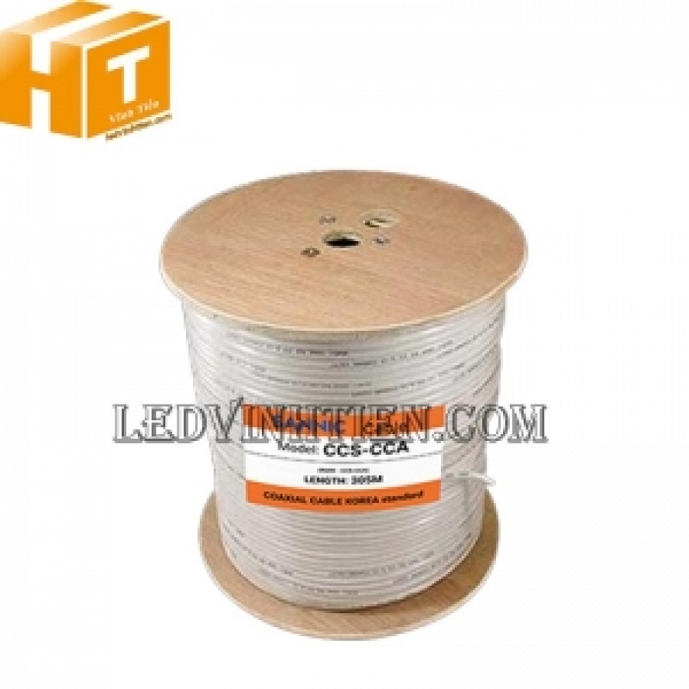 Dây cáp liền nguồn CCS-CCA (Màu trắng)