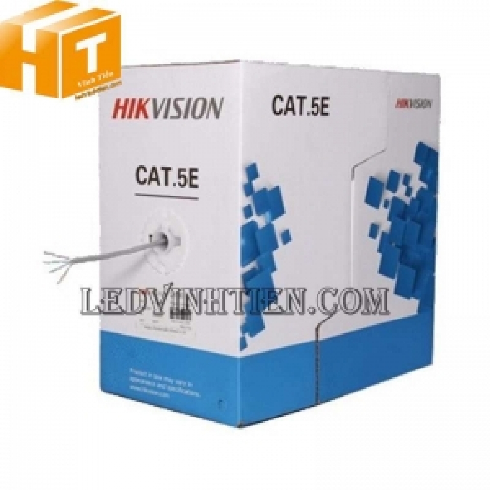 Dây cáp mạng CAT5 HIKVISION DS-1LN5E-E/E