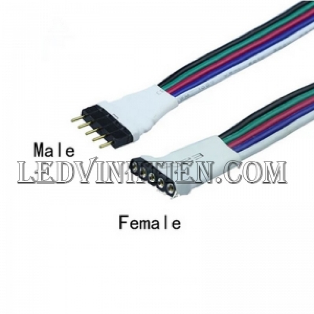 Dây nối 5 ghim LED RGBW