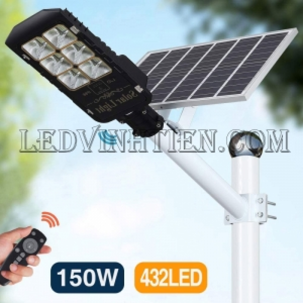 Đèn đường led NLMT 150W pin rời