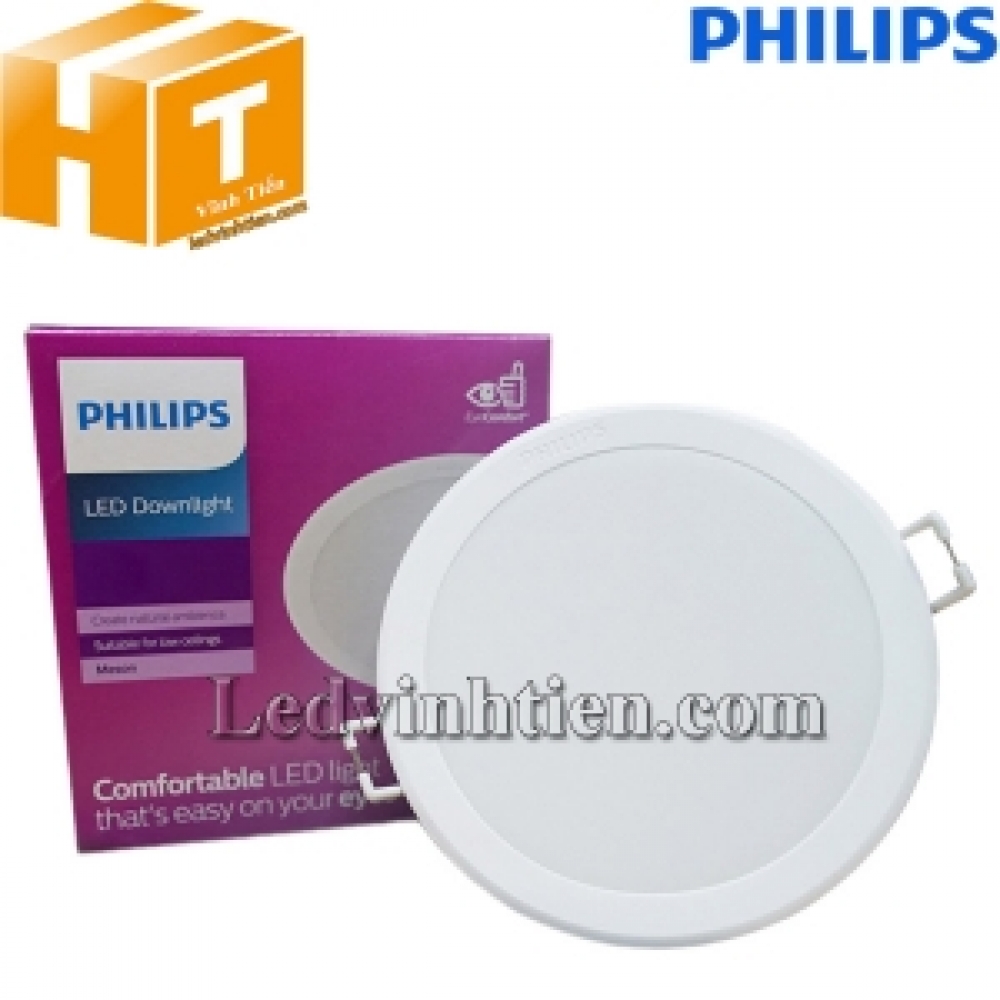 Đèn led âm trần tròn 5W 59447 Meson 090 Philips