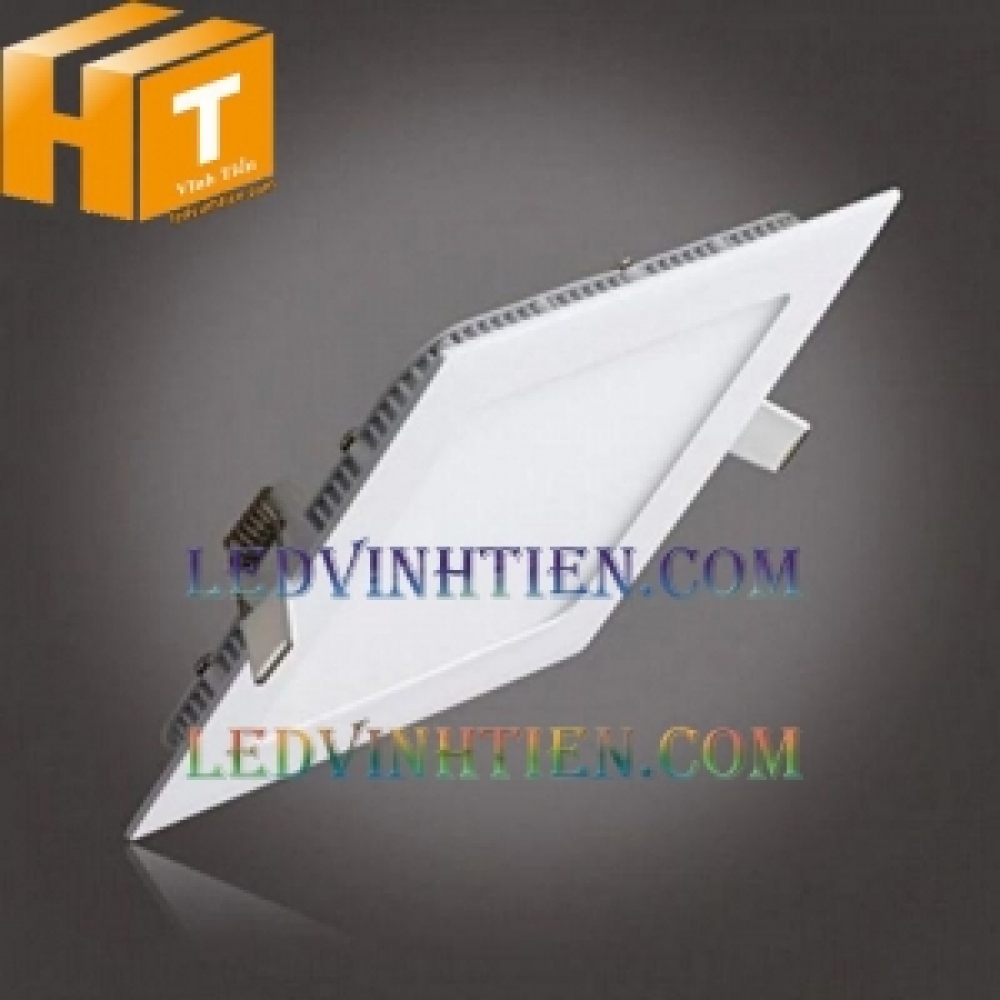 Đèn led âm trần vuông 3 màu 6w