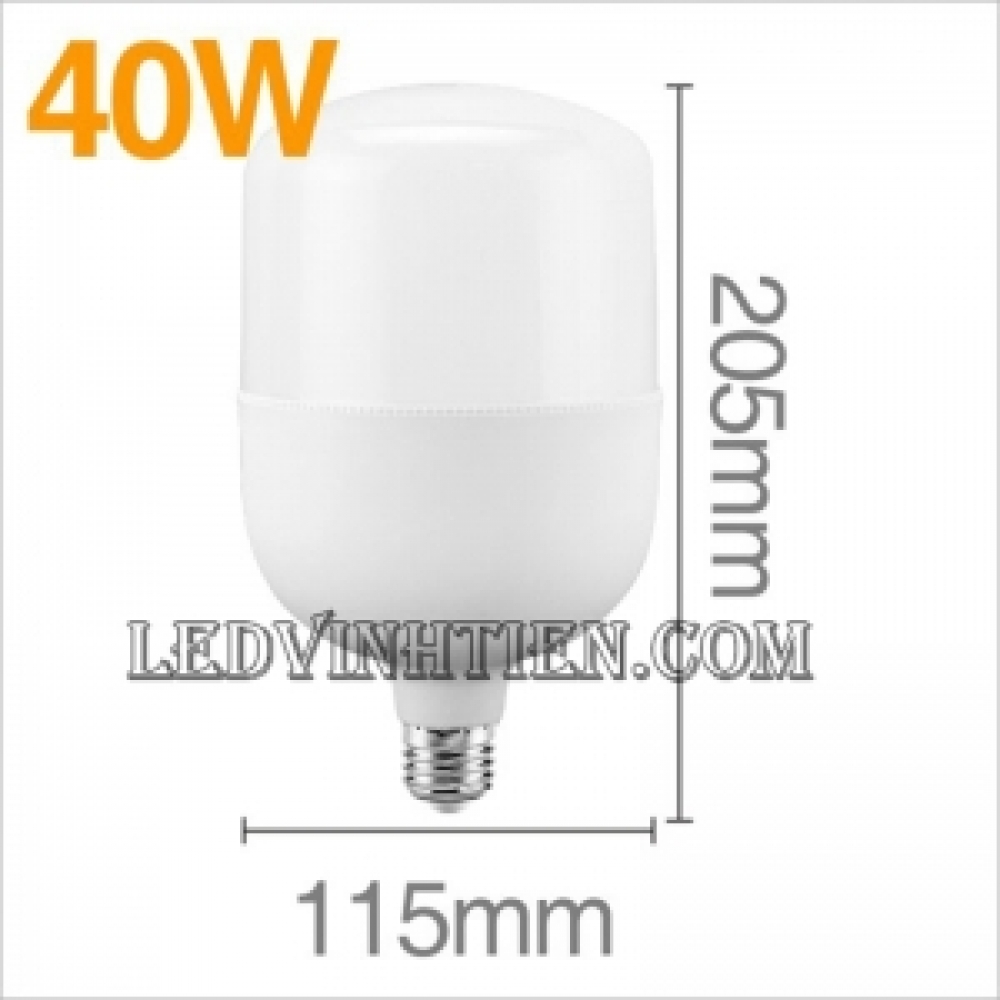 Đèn led búp trụ 40W