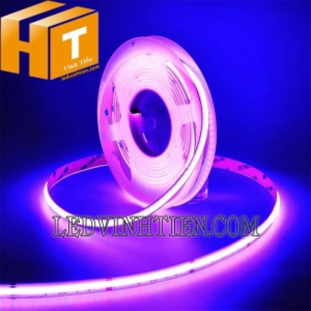 Đèn led dây COB 24V màu tím