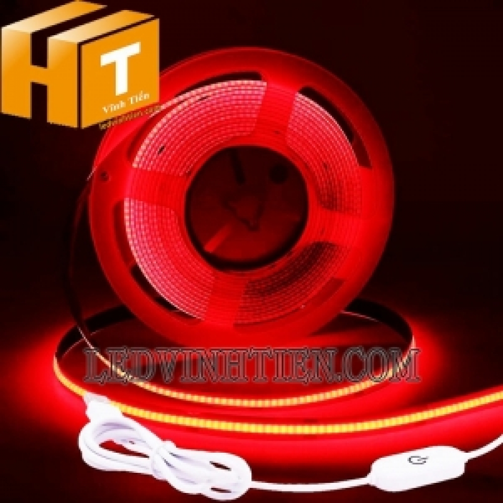 Đèn led dây COB 5V màu đỏ