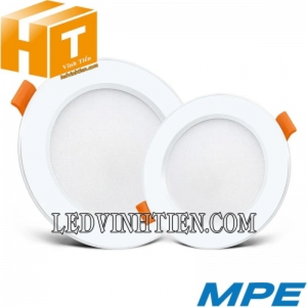 Đèn led downlight 3 màu DLT 12w