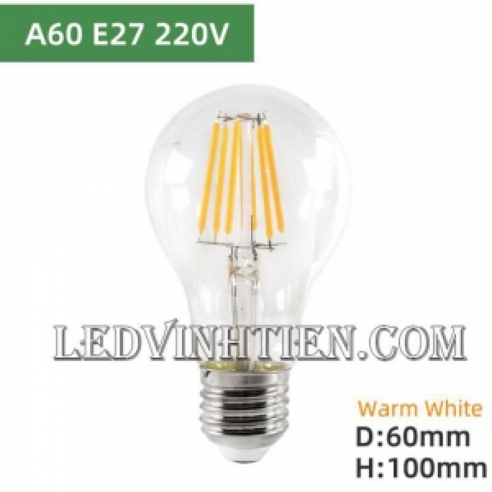 Đèn led edison A60 4w