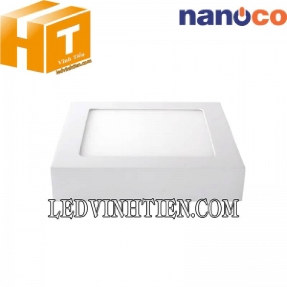 Đèn led ốp trần vuông Nanoco 12W NPL123S