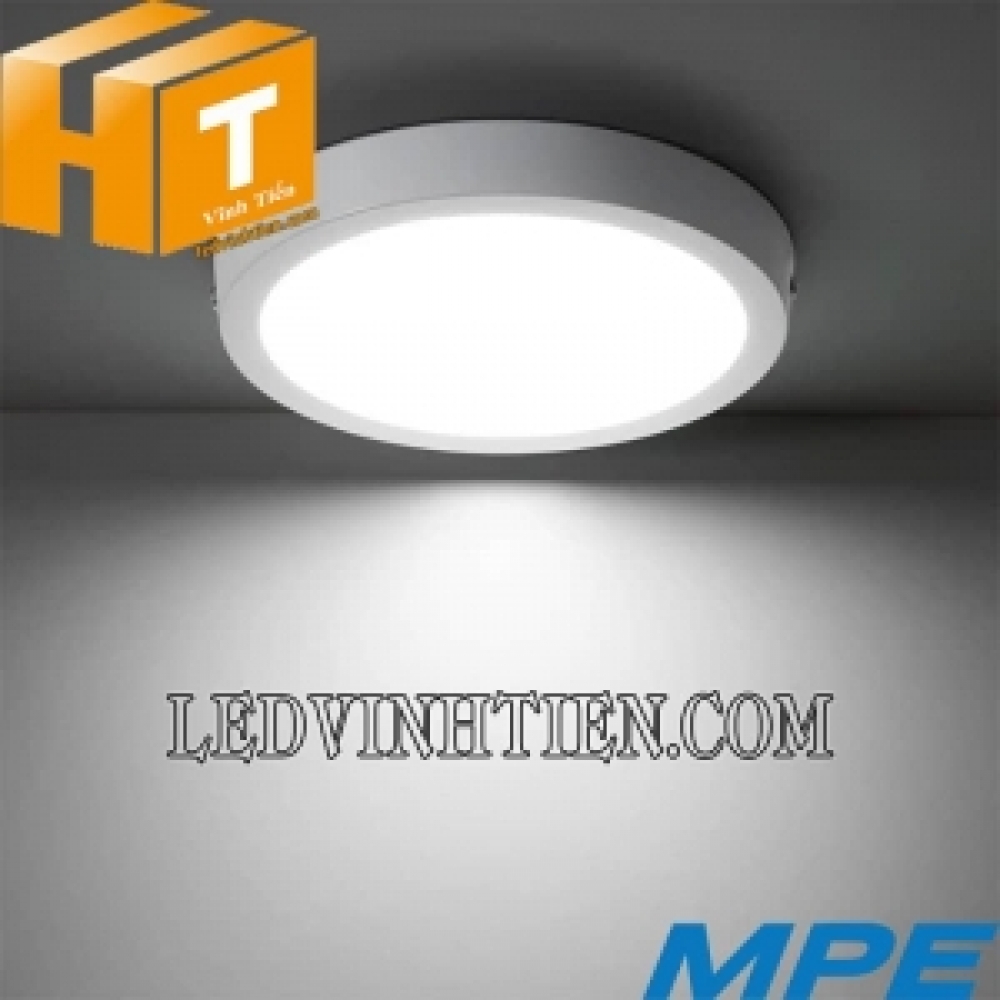 Đèn led ốp nổi tròn 12W dimmer MPE