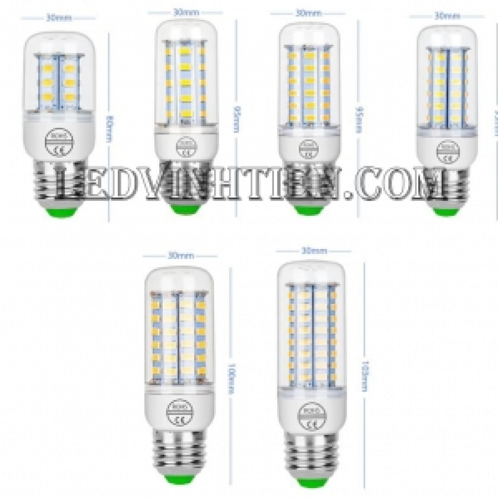 Đèn led trái bắp 12W