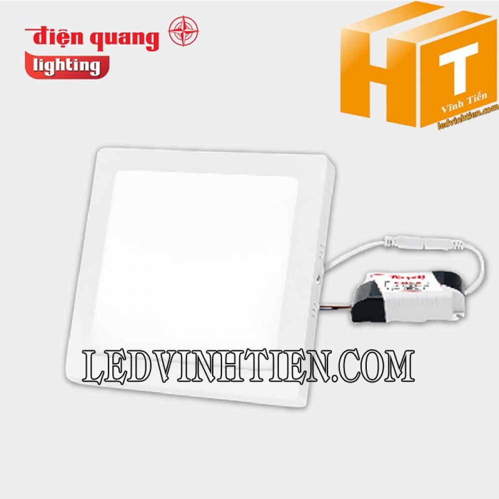 Đèn ốp nổi vuông 24w ĐQ LEDPN09 24 300