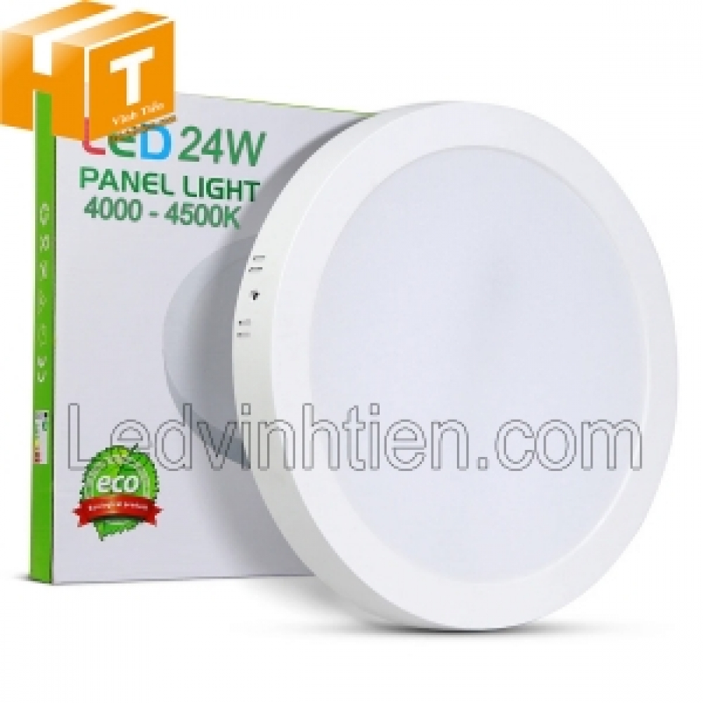 Đèn ốp nổi tròn 24w màu trung tính