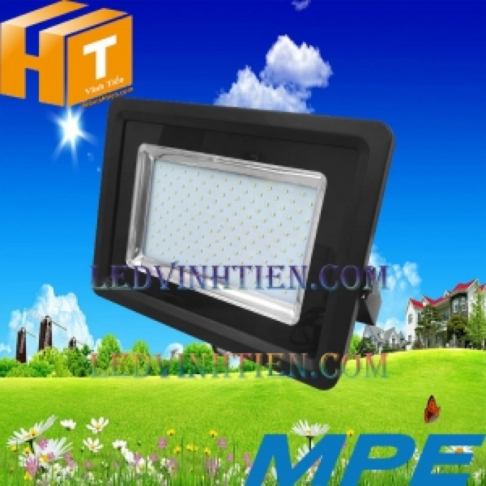 Đèn pha led FLD3 10w trắng, vàng MPE